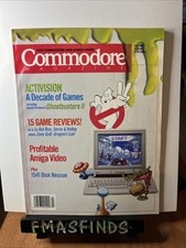 X7 1989 COMMODORE & AMIGA COMPUTER Magazine July picture