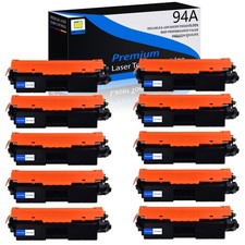 10PK CF294A Toner Cartridge w/Chip for HP 94A LaserJet Pro M118dw M148dw M148fdw picture