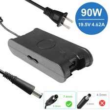 90W Laptop AC Adapter Charger Power Supply for Dell PA10 PA12 Family Power Cord picture