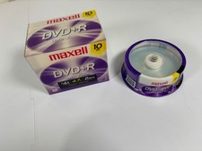 Maxell 10 Pack DVD+ R & 15 Pack DVD+ RW Disc New Sealed Lot picture