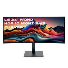 LG 34-inch Monitor 3440 x 1440 LCD 34U62TB-B picture