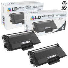 LD Compatible Brother TN820 Set of 2 Black Toner DCP-L5500D DCP-L5600DN HL-L6250 picture