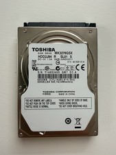 Toshiba MK3276GSX 320GB 8MB Laptop Hard Drive 5400RPM HDD - OPENED/ NEVER USED picture
