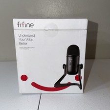 FIFINE USB Podcast Microphone, Black (K678) picture