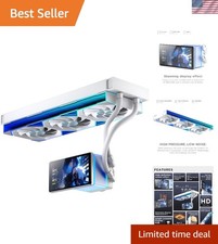 PF 360 CPU Water AIO Cooler Liquid Cooling|5.5-inch LCD Magnetic Screen|360mm... picture