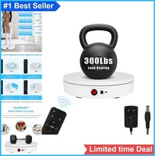 Remote Control Rotating Display Stand 360 Degree 300 Lbs Capacity Metal picture