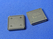N80C186 Intel 80C186 Vintage PLCC Chip Rare COLLECTIBLE NOS LAST ONES picture
