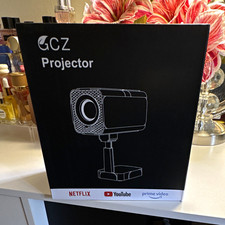 GCZ Projector Desktop Projector Compatible with Netflix YouTube Prime Video picture