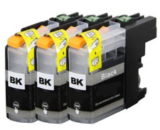 3P XL BLACK Printer Ink fits LC203 LC201 MFC-J460DW MFC-J5720DW MFC-J4320DW  picture