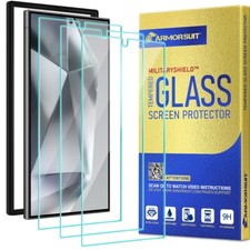 [3 Pack] ArmorSuit Samsung Galaxy S24 Ultra Tempered Glass Screen Protector picture