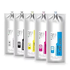 1000ml 5‑Color DTF Textile Ink Bags for MUTOH VALUEJET 628D DTF Printing picture