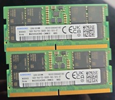 Samsung 32GB 2x16GB DDR5 5600MHz PC5-44800 SODIMM 262 PIN M425R2GA3BB0-CW0 5600B picture