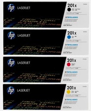 HP 201X High-Yield Toner Cartridge Set (Black, Cyan, Magenta, Yellow) picture