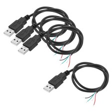 Micro USB Male to 4Pin Bare Wire 28AWG 20