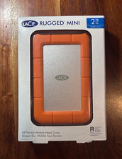 LaCie - Rugged Mini 2TB Portable External HDD - USB 3.2 - Gen 1 - USB-C - Orange picture