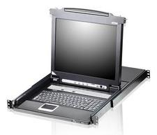 Aten W128301364 CL5708M-FR 8 Port 17 LCD KVMP Switch with French Keyboard ~E~ picture