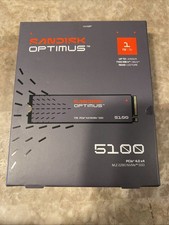SDSP51100TAN SanDisk Optimus  5100 1TB M.2 2280 NVMe PCIe 4.0x4 Internal SSD picture