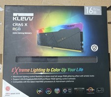 KLEVV CRAS x RGB DDR4 Gaming Memory 16GB 3600MHz picture