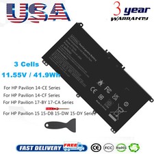 Battery for HP Pavilion 15-DA 15-DA0066CL 15-DA0002DX 15-DA0079NR 15-DA1005DX picture