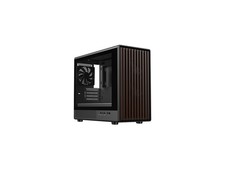 DIYPC DIY-mATX06-Wood Black USB3.0 /Type C Micro ATX Mid Tower Gaming Computer picture