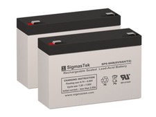 Tripp Lite RBC62-1U Replacement Battery Set - (2 batteries - 6V 9AH) picture