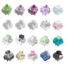 Zjmehty Kailh Mechanical Keyboard Switches Sample Pack Style 20pcs picture