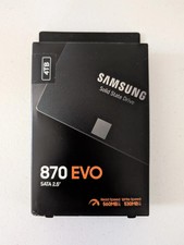 Lot of 4 New Samsung 870 EVO 4TB SSD MZ-77E4T0 4 TB 2.5 Retail Box FactorySealed picture
