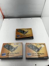 LOT OF 3 TRENDnet TEG-PCITXRL Low Profile Gigabit PCI Adapter. Unopened sealed picture