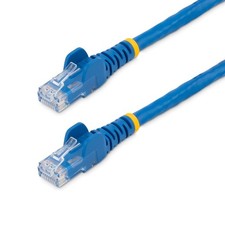 StarTech N6PATCH1BL10PK 10Pk 1Ft CAT6 Gigabit ETH Cable Snagless RJ45 UTP Blue picture