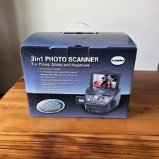 Cobra Digital DPS1200-HD 3 in 1 Photo Scanner New in Box 12MP Prints Slides picture