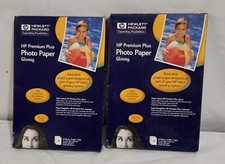 Lot of 2 Hewlett Packard C6944A Premium Plus Glossy Photo Paper 4x6 picture
