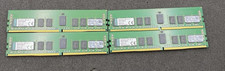 LOT OF 4 Kingston 8GB 1R PC4-2133P-RC1-11 RAM Module P/N: KVR21R15S4K4/32 picture