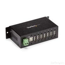 7-Port Industrial USB 2.0 Hub, Mountable picture