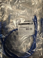 Lot of 10 legrand VS 2FT BLUE SNAGLESS C6 CM, 576-110-001, New S1 picture