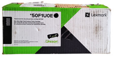 Lexmark 50F1U0E Black Ultra High Yield Toner Cartridge New Sealed With Open Box picture