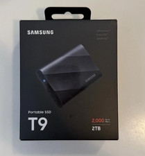 ⭐SEALED⭐ Samsung T9 (2TB) Portable SSD, External USB 3.2 (Black) picture
