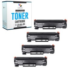 CMYi 4PK Replacement 128 Printer Toner Cartridges for Canon imageCLASS MF4570 picture