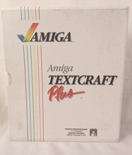 Textcraft Plus Word Processing For 1986 Commodore Amiga No Disk (5E) picture