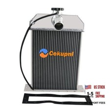 Tractor All Aluminum Radiator Compatible with IH Farmall Cub LoBoy 351878R91 picture
