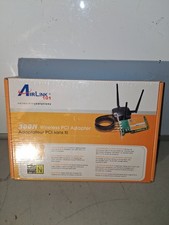  New Airlink 101 300N 2.4Ghz Wireless-N PCI Adapter AWLH6080 Sealed  picture