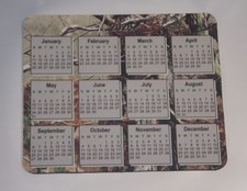 Calendar Computer Mouse Pad Year 2027 Camo Camouflage Design Hunting Fishing picture