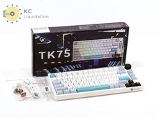 GK GAMAKAY TK75 75% Mechanical Keyboard with Knob Control Gateron Red Switch picture