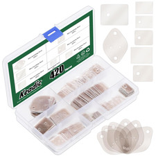 420Pcs 7 Style Mica Insulating Sheet Assortment Set, TO-220, TO-3P picture