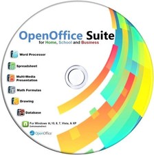 Open Office Software Suite for Windows Word Processing Home Student Business picture