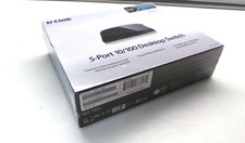 D-LINK (DES-1005E) 5-Port 10/100 Desktop Network Ethernet Switch NEW IN BOX picture