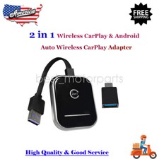 2 in 1 Wireless CarPlay & Android Auto Adapter Converts Wired to Wireless picture
