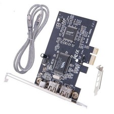 3 Ports PCI Express 1X to External IEEE 1394 Firewire Expansion Card Accessories picture