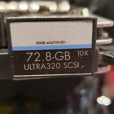 HP 404709-001, 72.8GB, 10k RPM, 3.5 in. Ultra320 SCSI HDD, 365695-007 BD07289BB8 picture