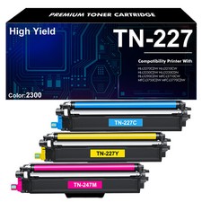 Set of 3PK TN227 CYM Toner Fit For Brother MFC-L3750CDW MFCL3770CDW picture