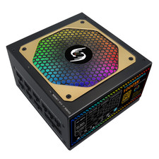 ATX 1000W Full Modular Power Supply, 80+ Bronze Dual CPU PC PUS with ARGB Fan picture
